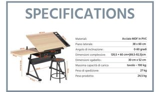 Tavolo da disegno 