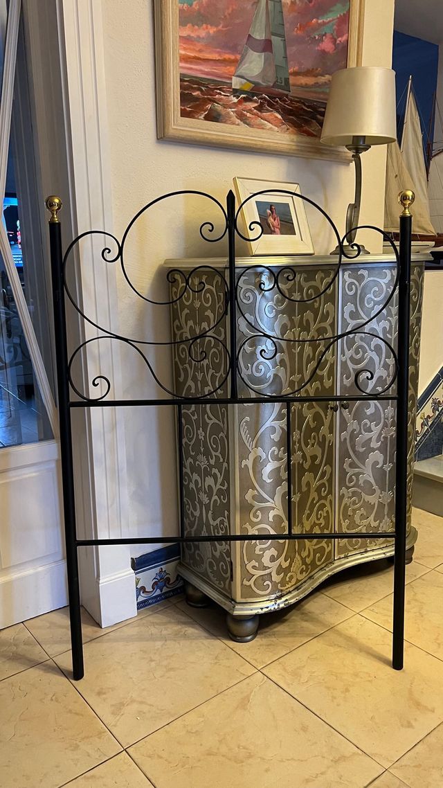 Conjunto de 2 camas de hierro