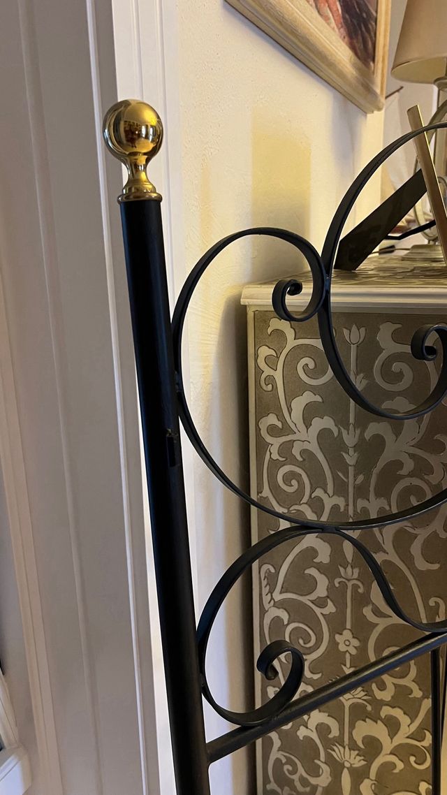 Conjunto de 2 camas de hierro