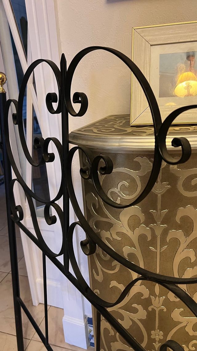 Conjunto de 2 camas de hierro