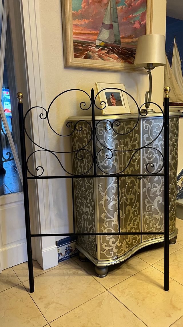 Conjunto de 2 camas de hierro