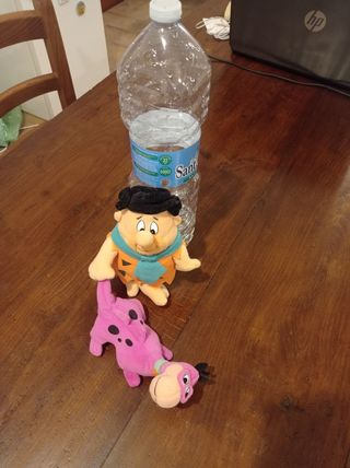 Peluche Freddy flintstone con Dino