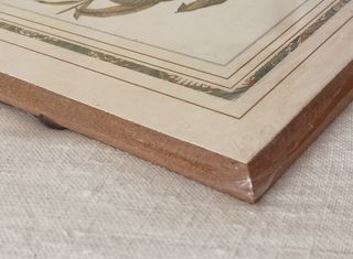 Quadretto/Tavolozza con stampa decorativa frutta