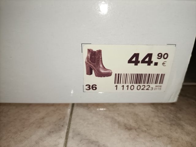 Zapatos botas mujer talla 36