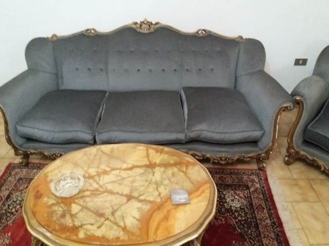 Divano, salotto barocco