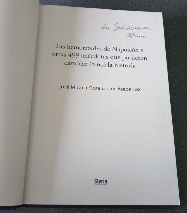 Las Hemorroides De Napoleón