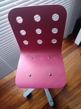 Silla de escritorio rosa