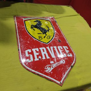CHAPA ESMALTADA DE FERRARI