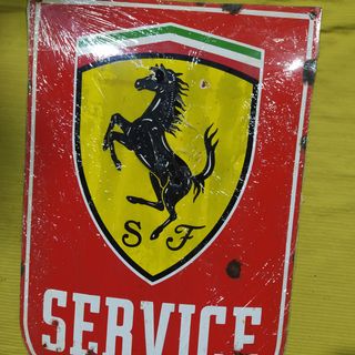 CHAPA ESMALTADA DE FERRARI