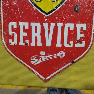 CHAPA ESMALTADA DE FERRARI