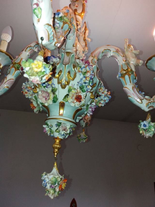 Lampadario Capodimonte