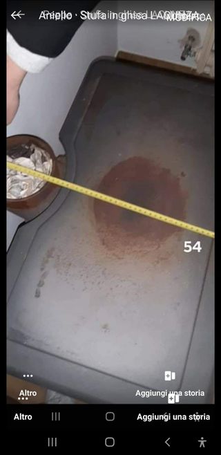 Stufa a legna in ghisa 