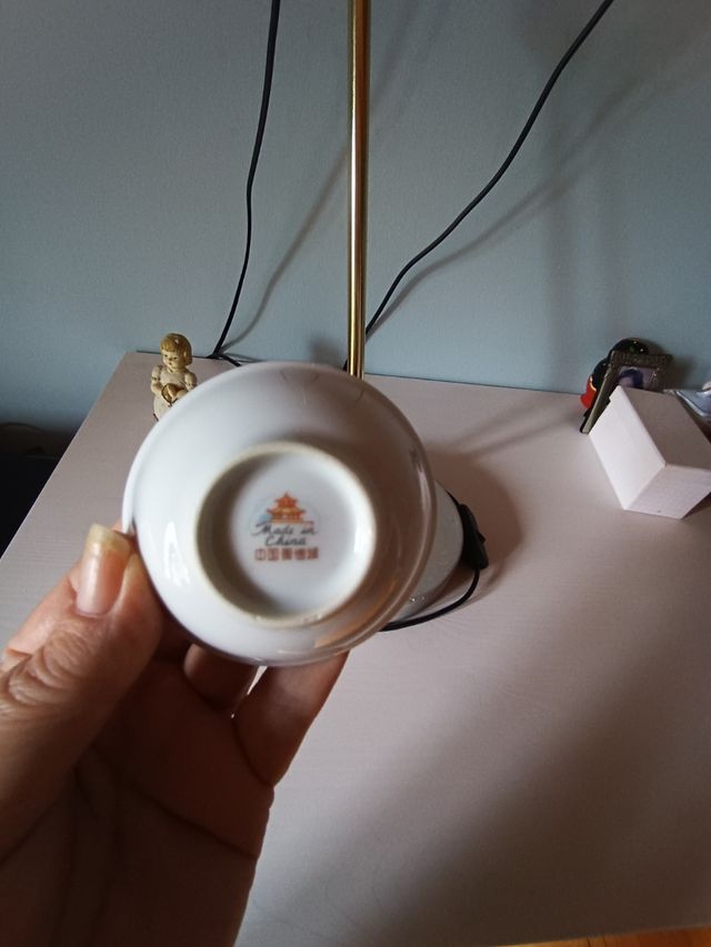 Plato cerámica china