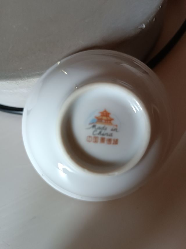 Plato cerámica china