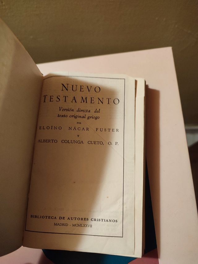 Nuevo testamento