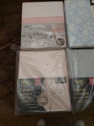 Lote de sábanas varias medidas