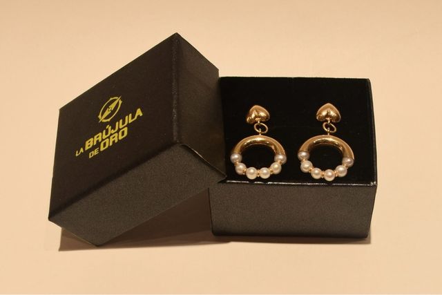 PENDIENTES DE ORO 18K/4.3Gr