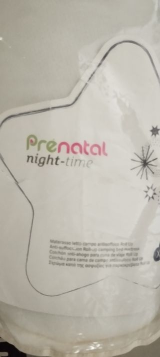 Cuna de viaje y colchón prenatal