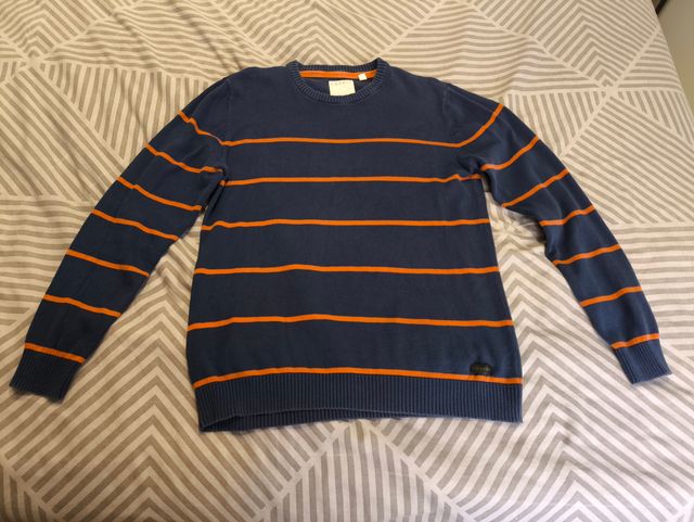 Jersey rayas cuello redondo (L) Esprit