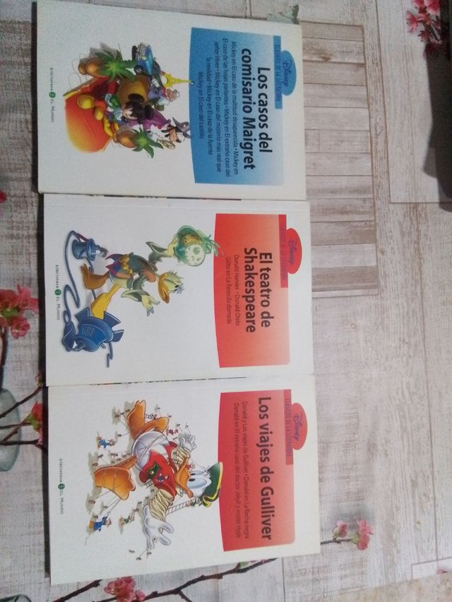 Lote de libros disney