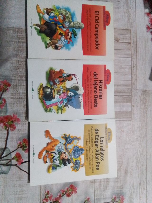 Lote de libros disney