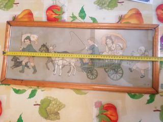 Cuadro infantil antiguo