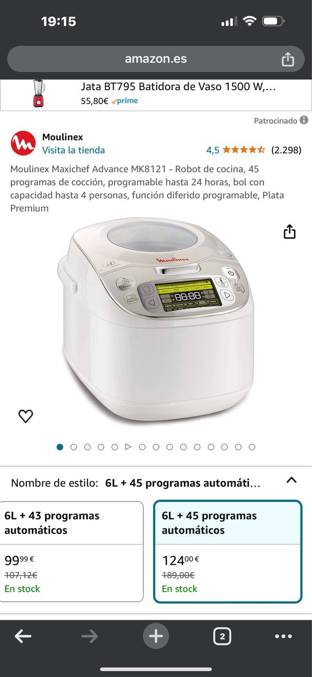 Moulinex olla maxichef escucho ofertas