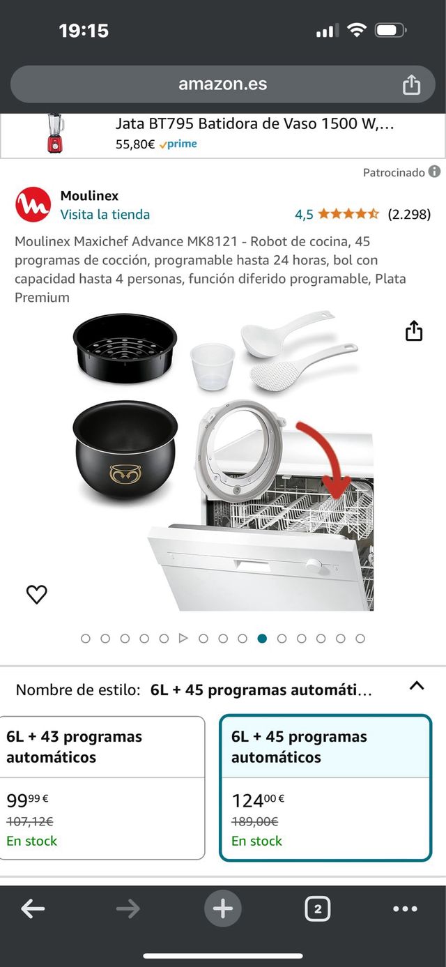 Moulinex olla maxichef escucho ofertas