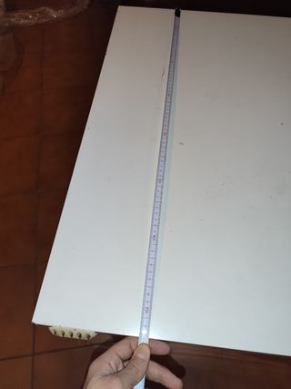 Escritorio / mesa IKEA MICKE blanco (73x50x75 cm)