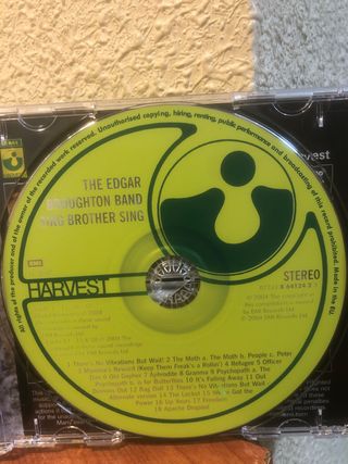 EDGAR BROUGHTON BAND “Sing Brother Sing” CD
