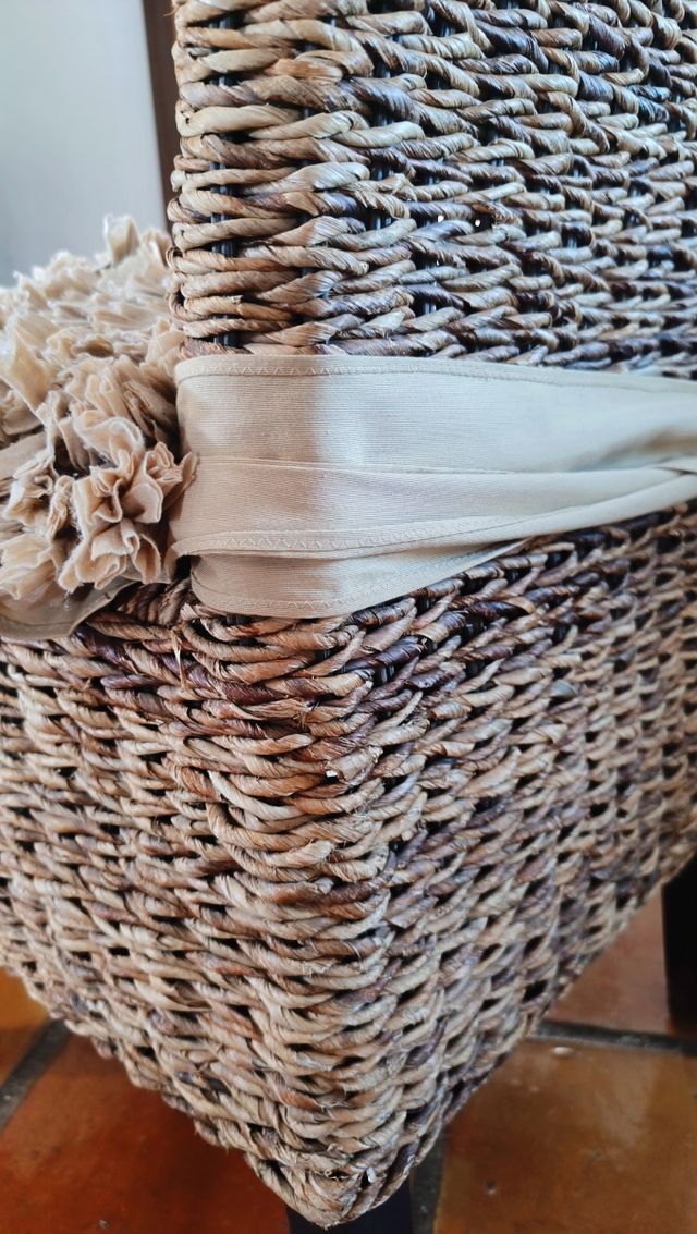 Mesa cristal y sillas alga Marina