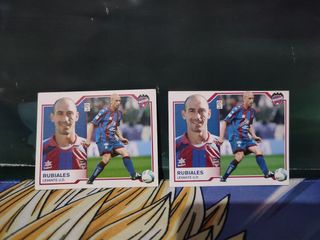 Cromos futbol liga este Rubiales