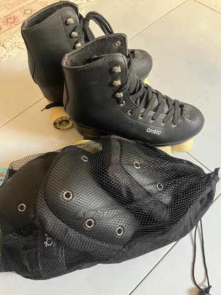 Patines Cuatro Ruedas y protecciones