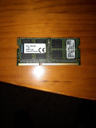 KINGSTON Memoria RAM portátil 8G