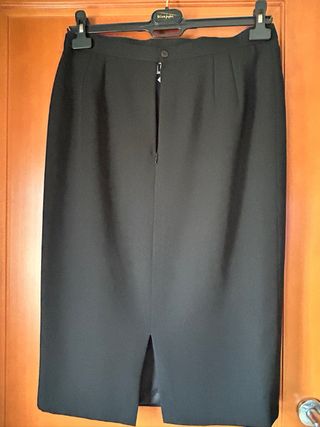 FALDA TALLA 46 NEGRA