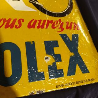 CHAPA ESMALTADA "VELOSOLEX"