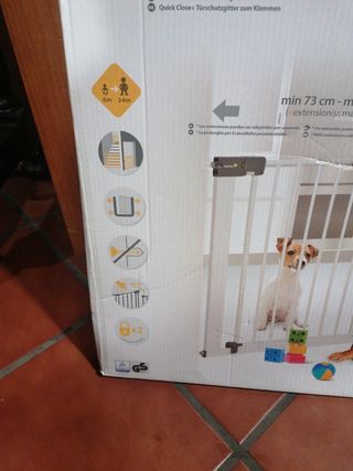 Barrera seguridad escaleras niños