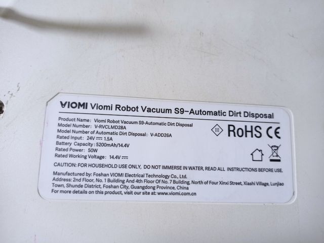 ❤️Despiece robot aspirador xiaomi Viomi S9