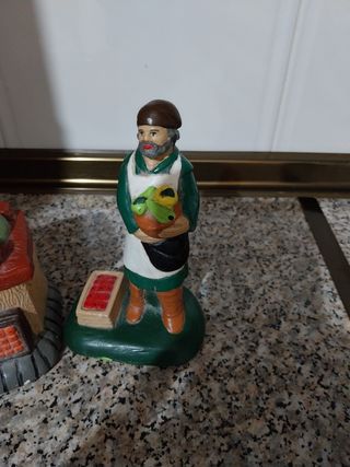 Pescador y frutero del portal de belen 