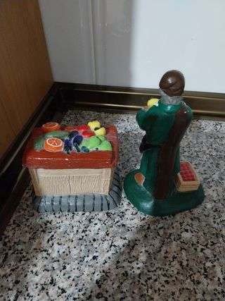 Pescador y frutero del portal de belen 