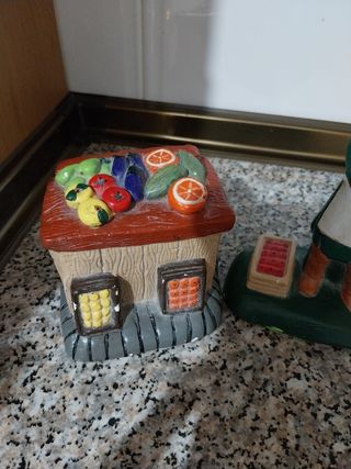 Pescador y frutero del portal de belen 