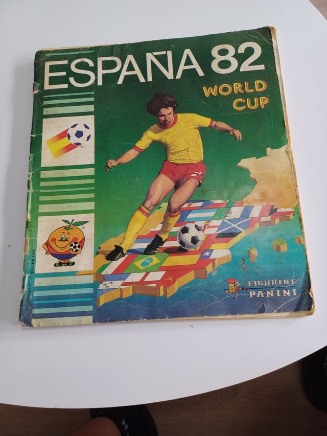 ALBUM CROMOS MUNDIALES 1982 HASTA 2022
