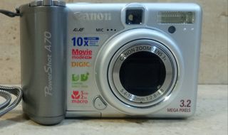 Cámara de fotos canon