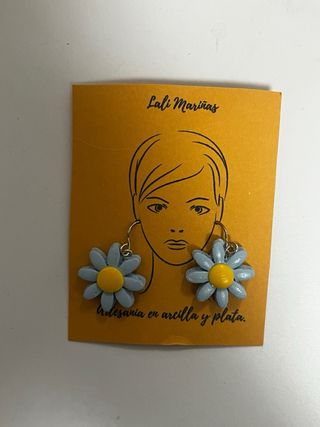 Pendientes flor