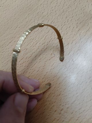 Collar y pulsera bisutería 