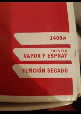 PLANCHA DE VAPOR MARCA y SPRAY ARENA*
