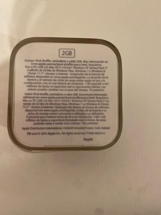 Ipod shuffle 2GB