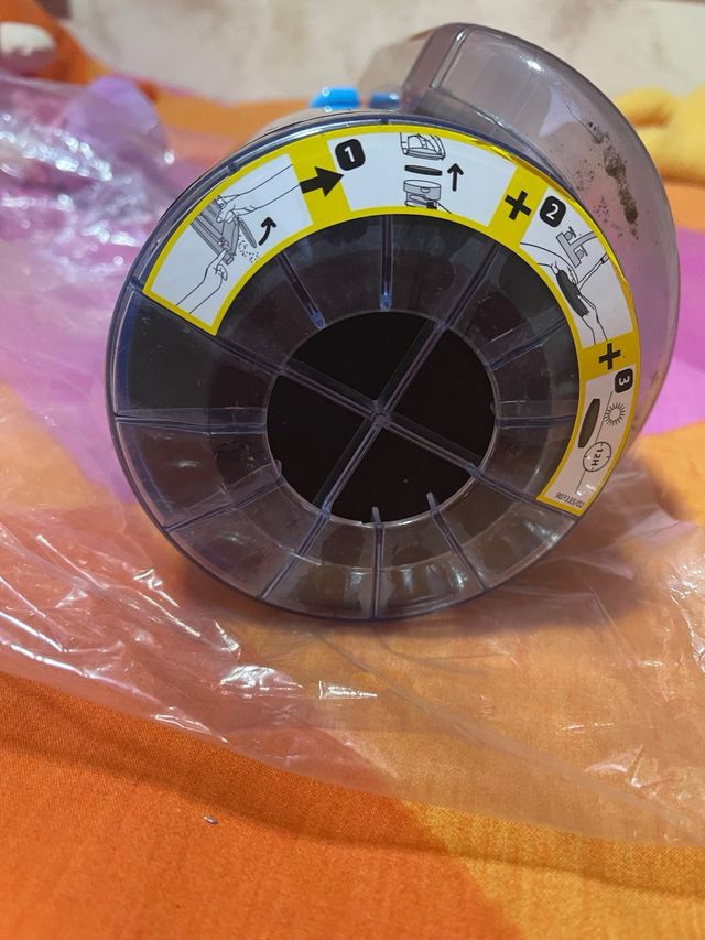 Deposito de polvo para escoba ,Rowenta