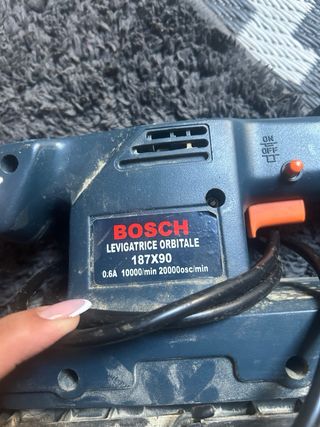 Levigatrice orbitale bosch