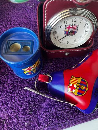Lote accesorios barca futbol club suvenir